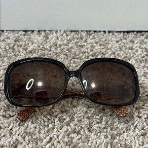 Coach Scarlet SB09 Tortoise Rounded Square Frame Sunglasses